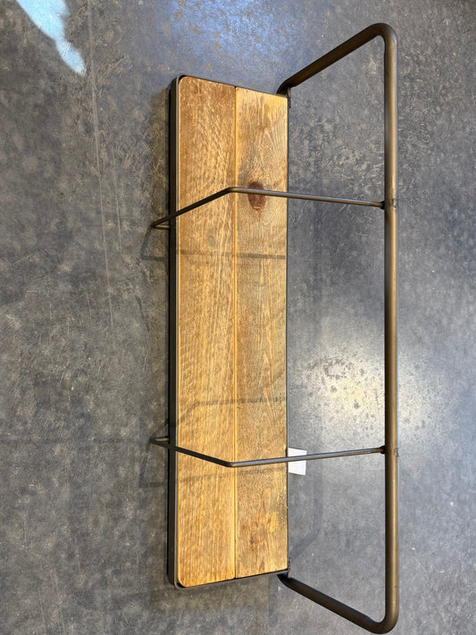 Metal/Wood Shelf
