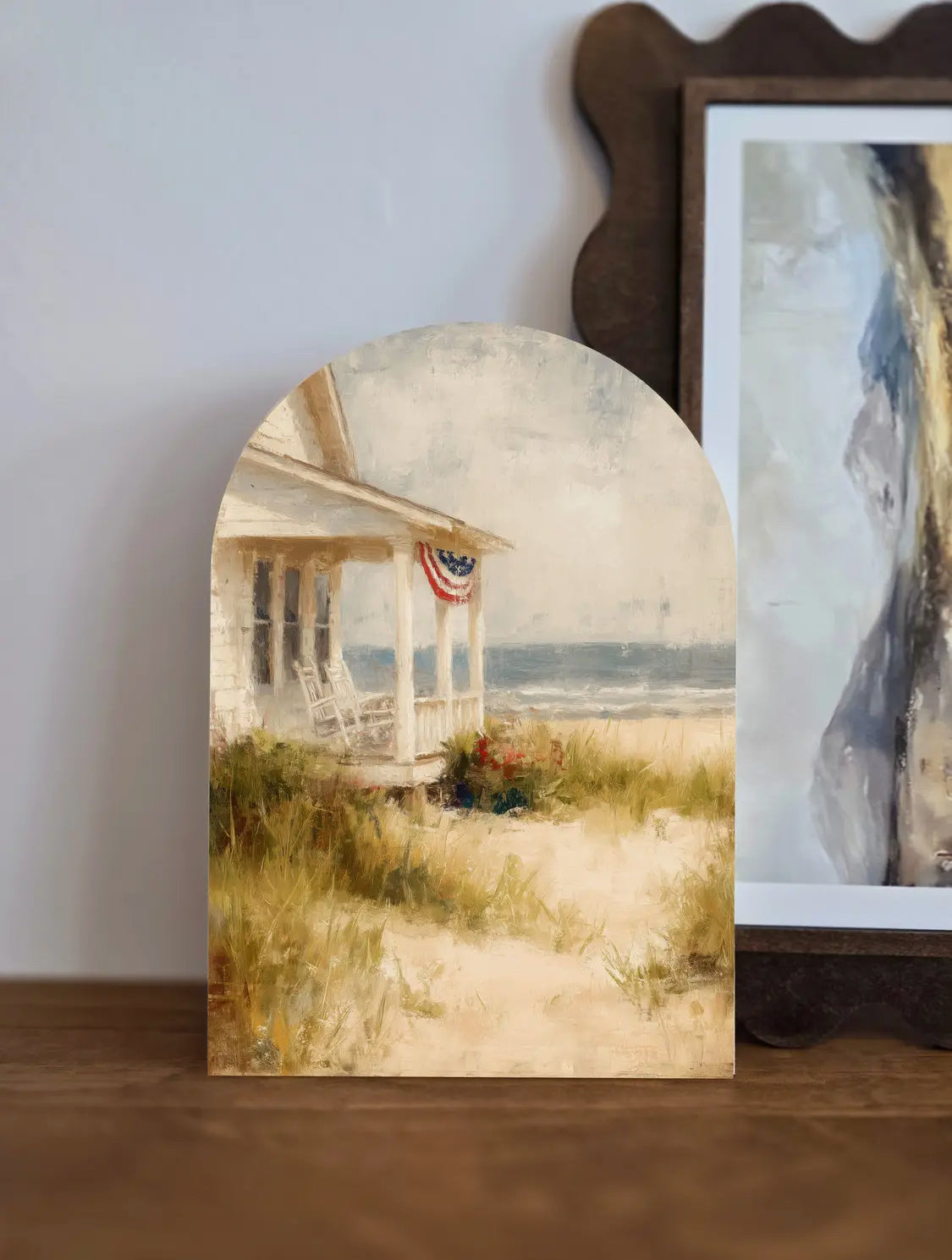 6”x4” Beach Cottage Arch Sign