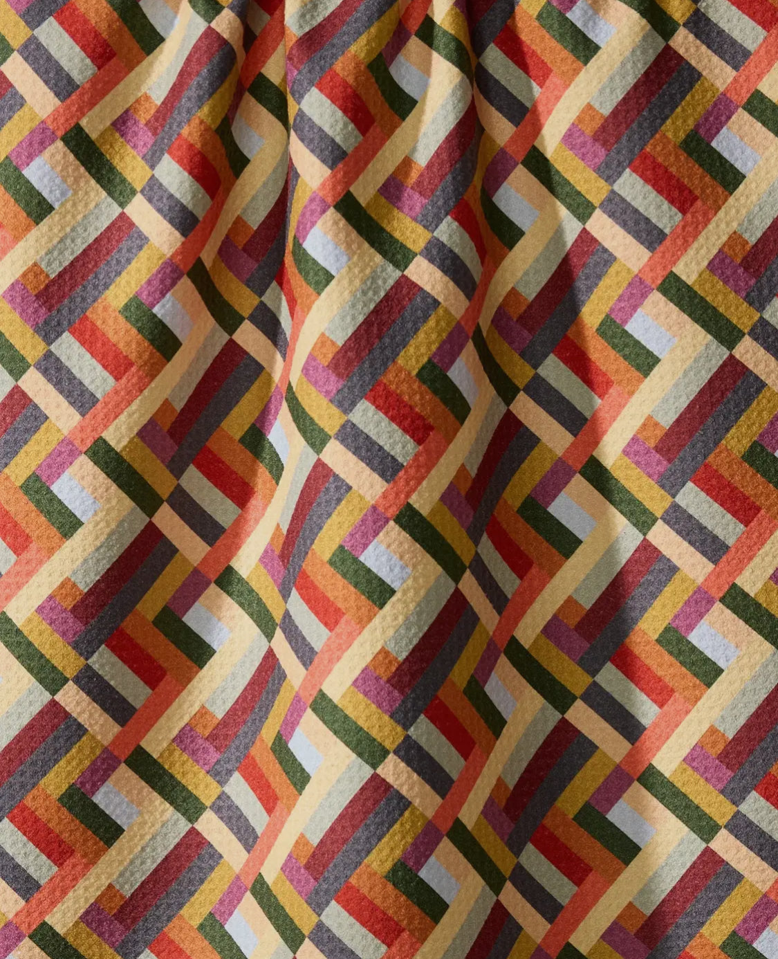 Vivid Cascade Tea Towel