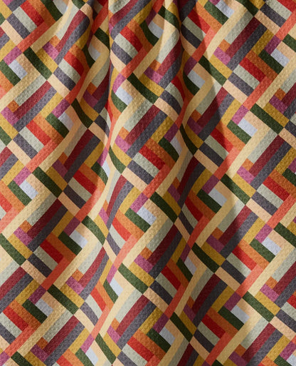 Vivid Cascade Tea Towel