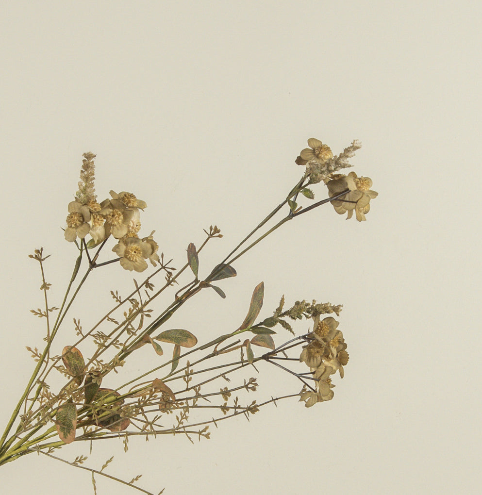 20.5” Rustic Green Wildflower Spray