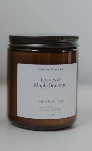 Leaves & Maple Bourbon Candle