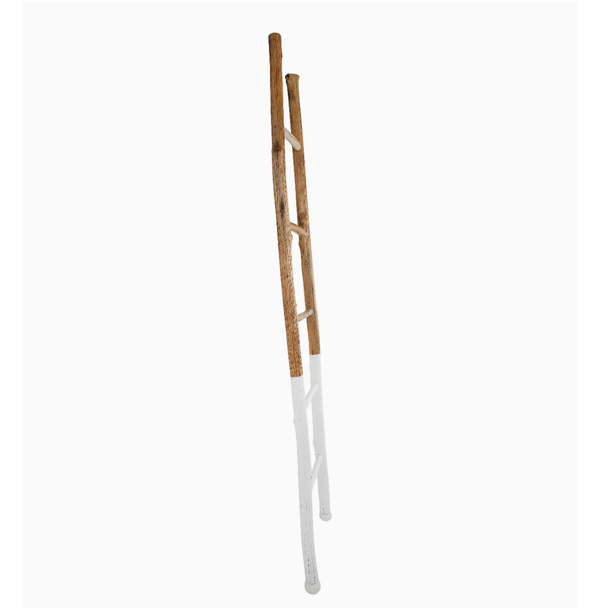 White Dipped Decorative Ladder