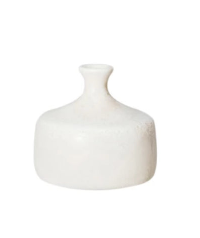 3-1/4”H Round Stoneware Vase
