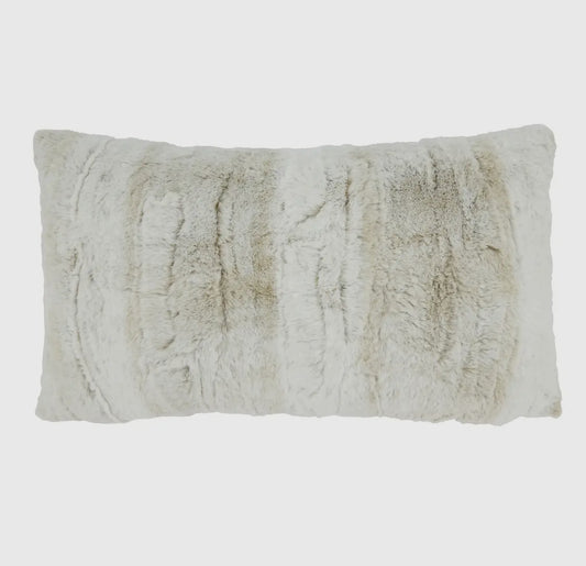 Soft & Snuggly Faux Fur Pillow-12”