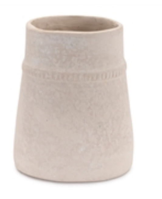 Recycled Paper/ Chalk Powder Vase