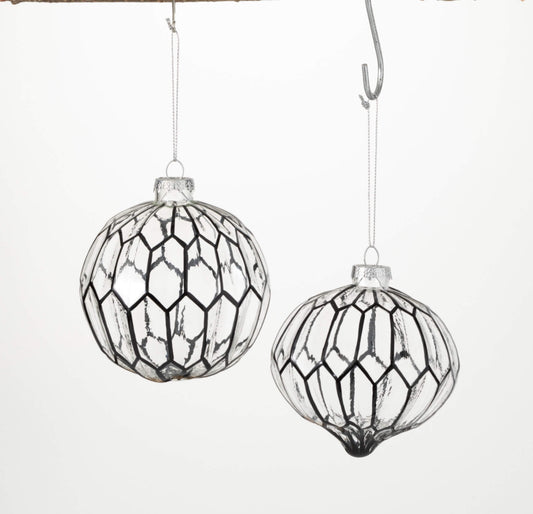 Modern Onion Ornaments