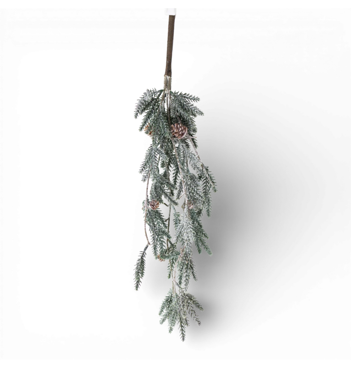 21” Flocked Pine Bush
