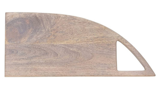 Half Moon Modern Mango Wood Cutting Board