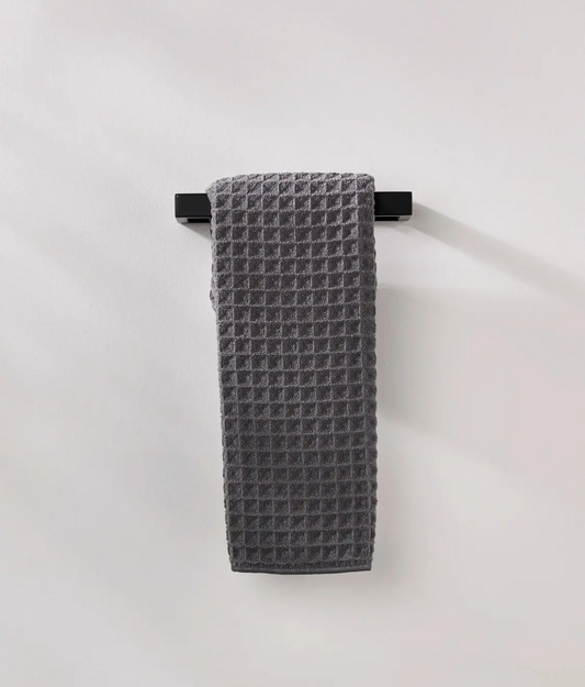 Charcoal Waffle Hand Towel