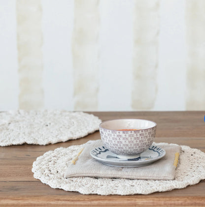 Recycled Crocheted Placemat