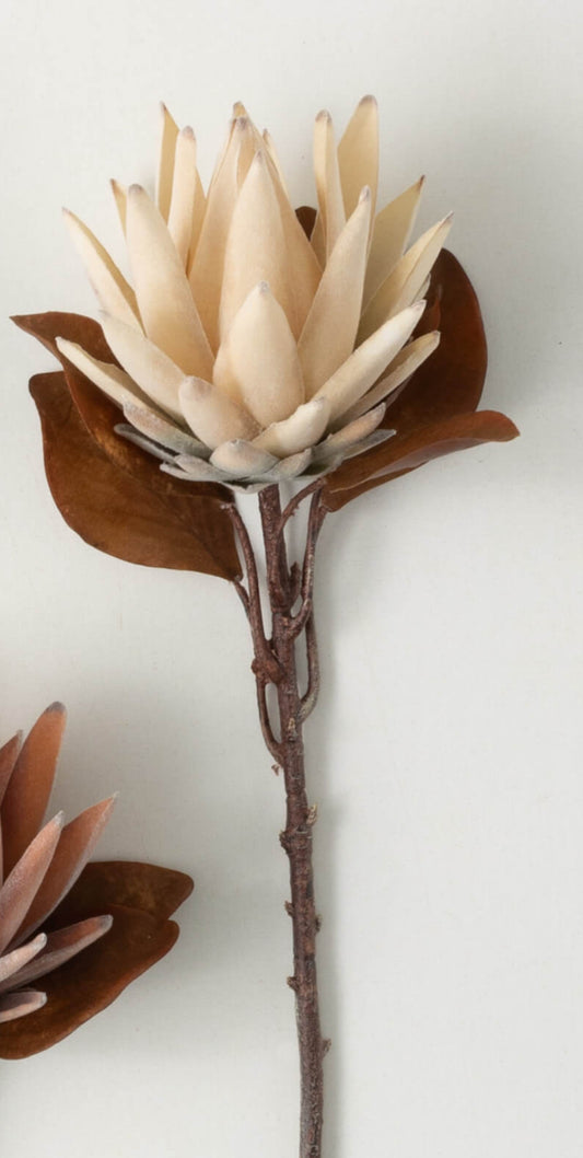 Cream Artichoke Spray