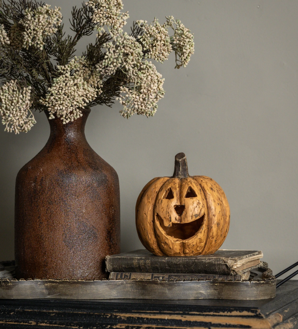 5.5” Terracotta Big Mouth Pumpkin