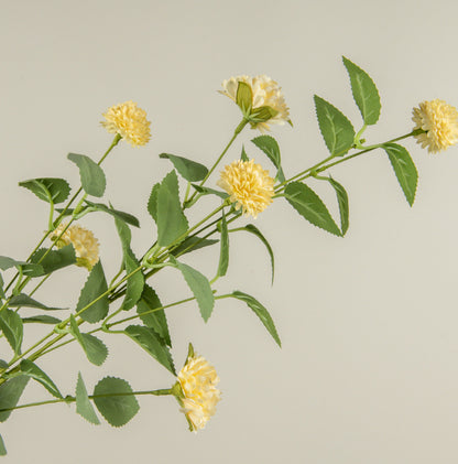 34” Yellow Mum Spray