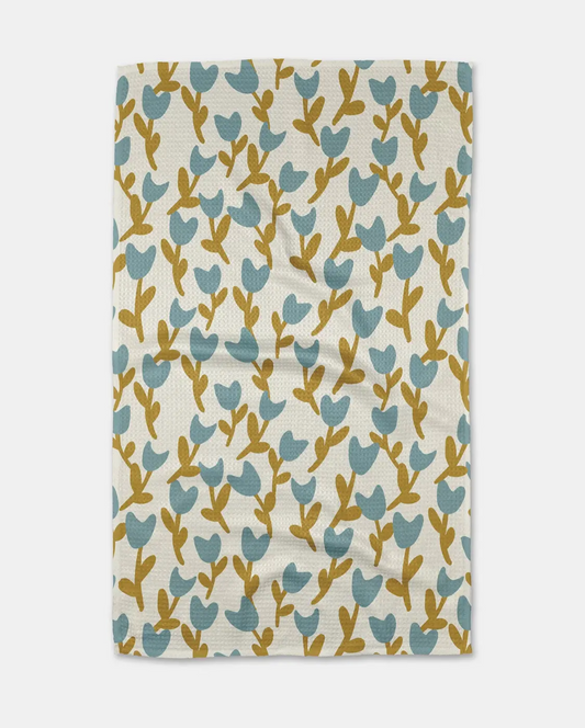 Tulip Garden Tea Towel