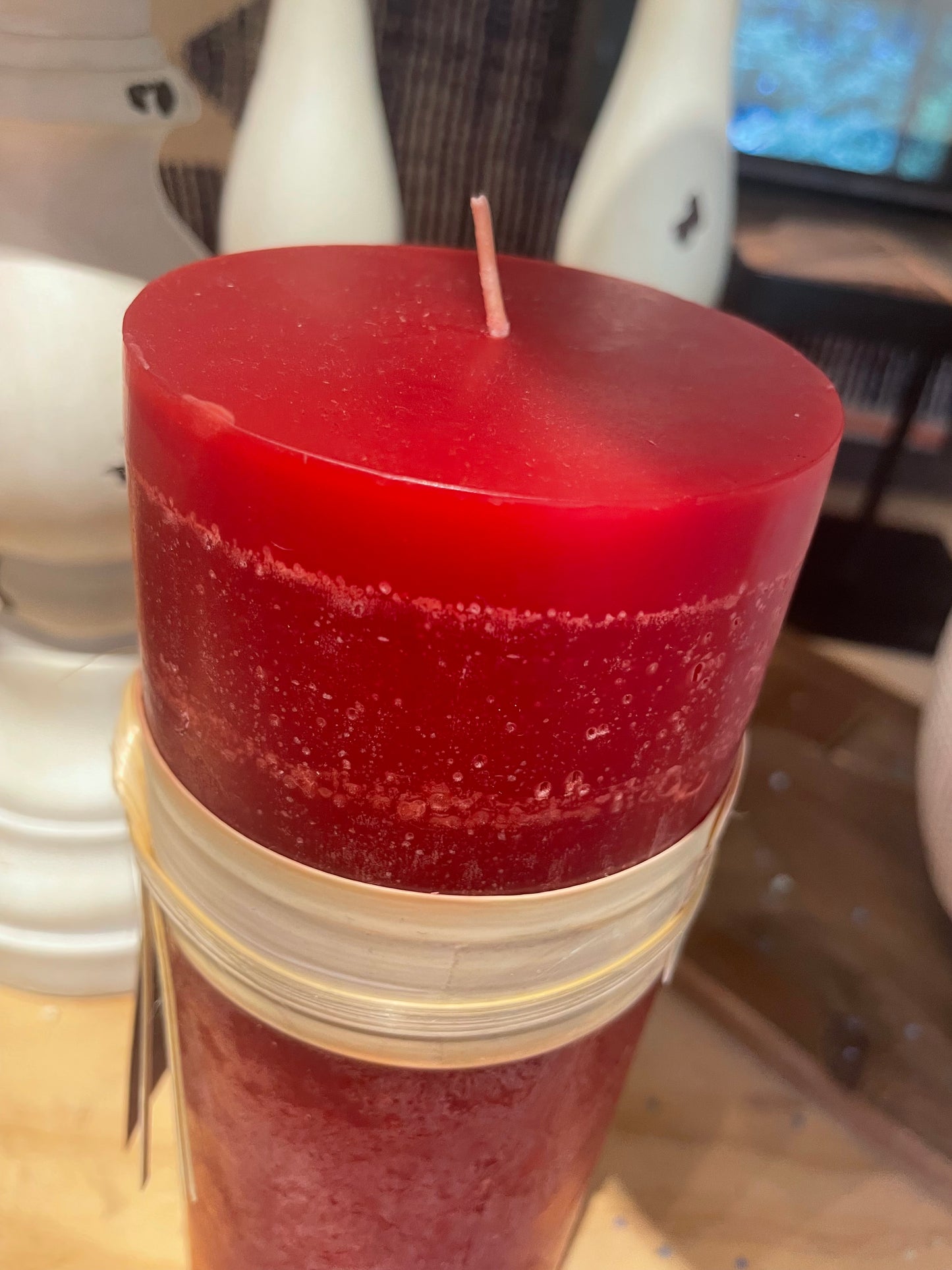 Timber Wax Candle—Cranberry Color