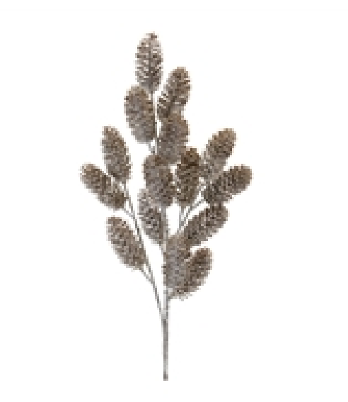 25”H Pine Cone Spray