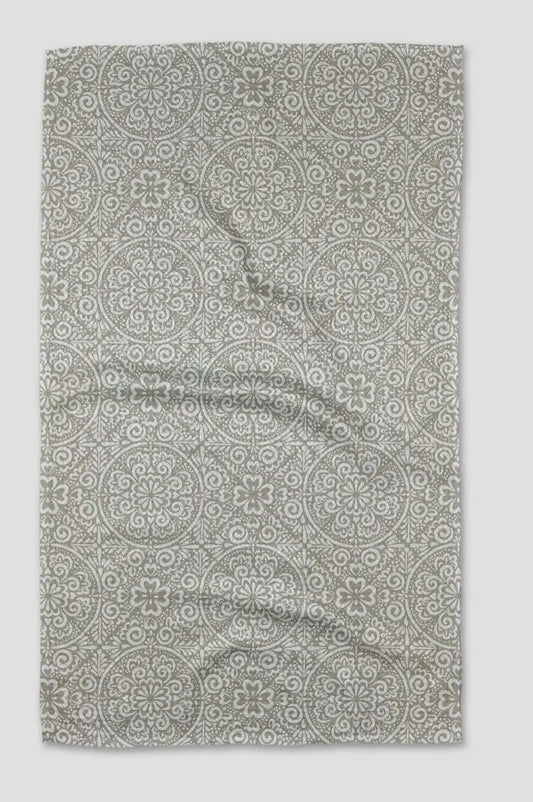 Boho Medallion Tea Towel