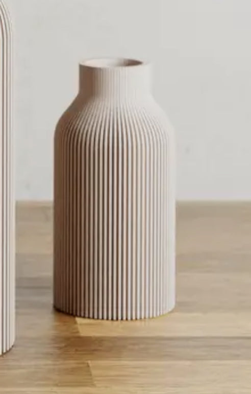 Muted White Modern Pottery-8”