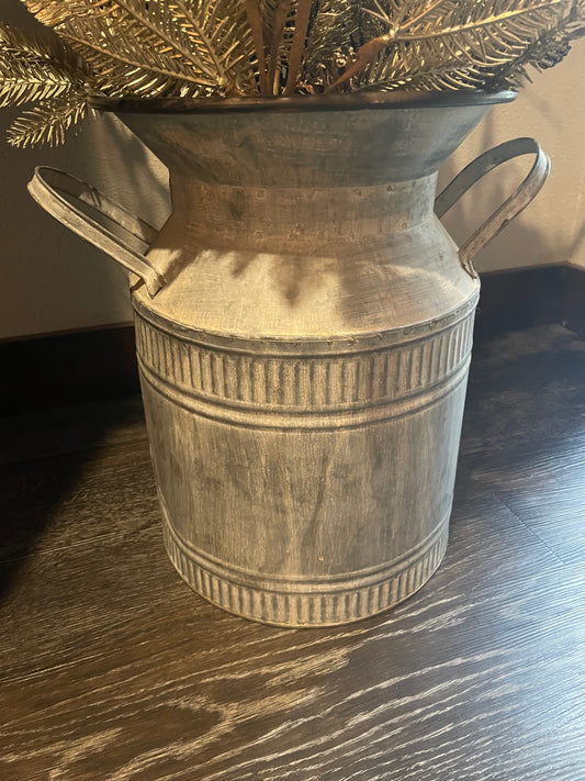 Galvanized Jug w/Handles