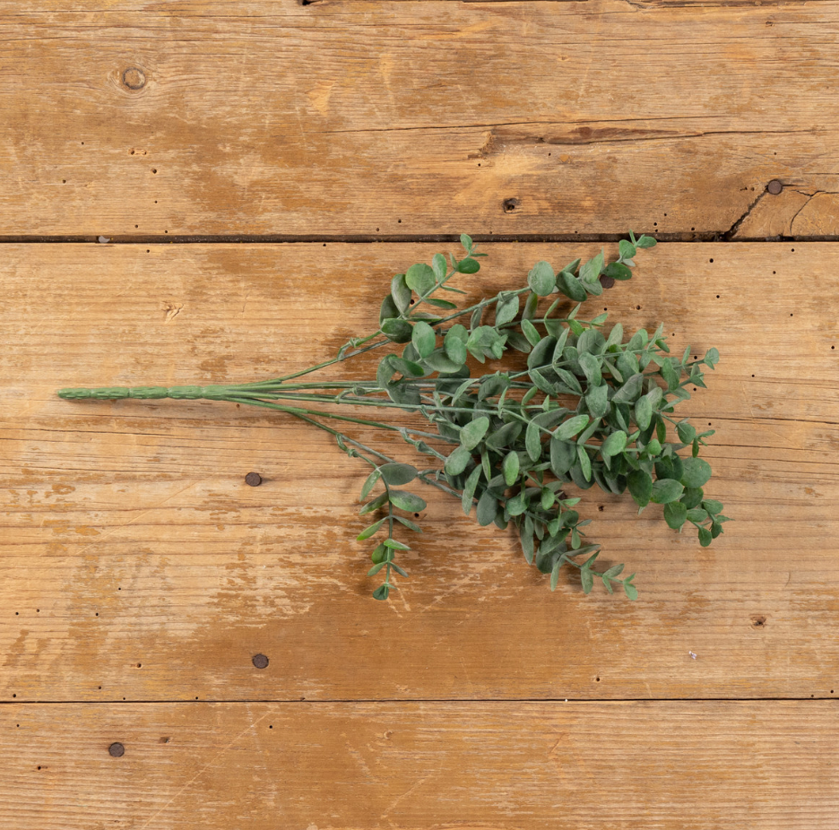 14” Eucalyptus Leaf Spray