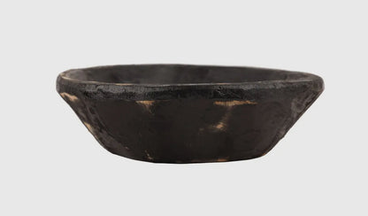 Black Round Dough Bowl