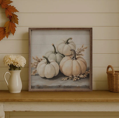 White Pumpkins Square