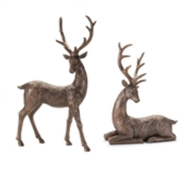 Resin Deer 2 Asst.