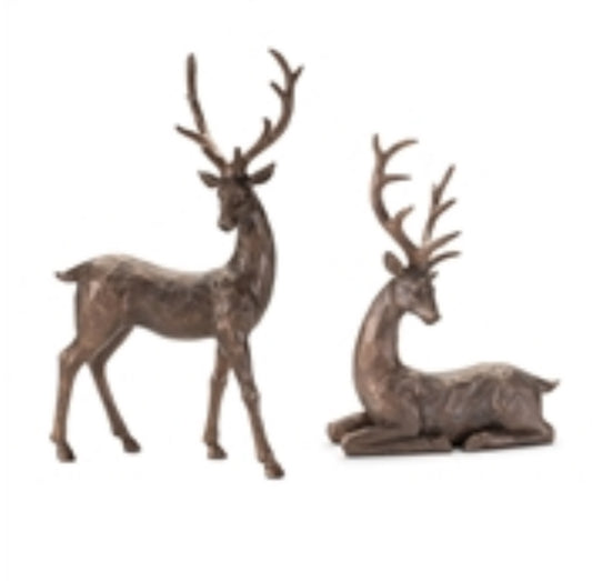 Resin Deer 2 Asst.
