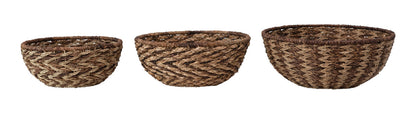 Hand-Woven Banana & Bankuan Basket-Med
