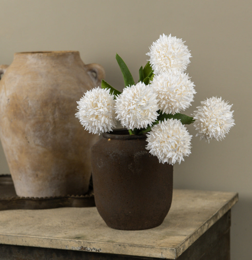 16.5” White Mum Bundle