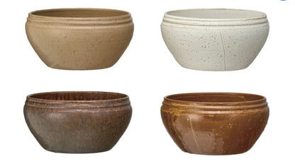 Stoneware Vintage Reproduction Bowl