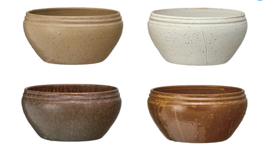 Stoneware Vintage Reproduction Bowl