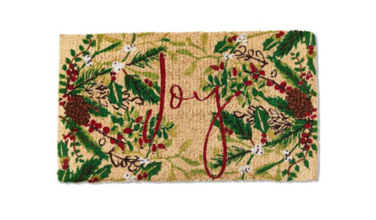 “Joy” Sprig Coir Mat