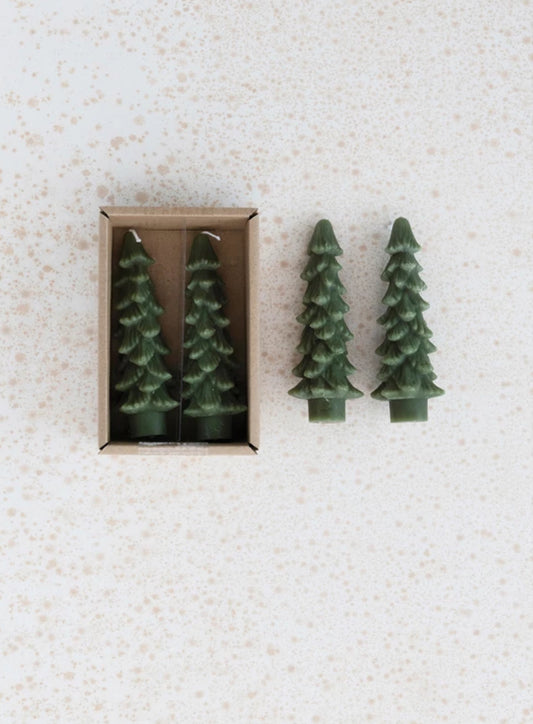 Tree Shaped Taper Candles