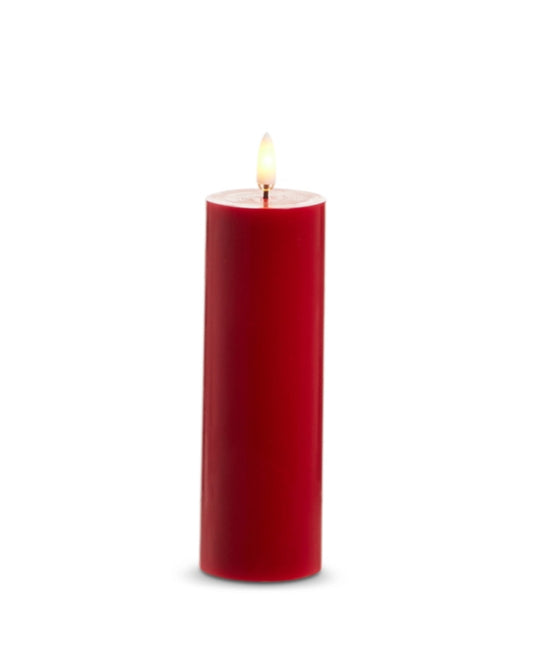 2”x6” Red Pillar Candle