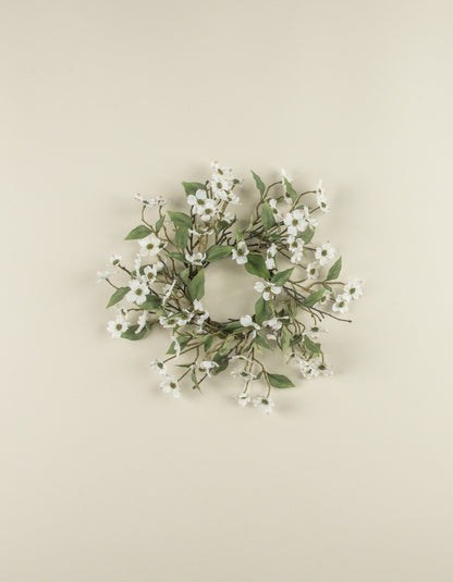 15” Dogwood Candle Ring