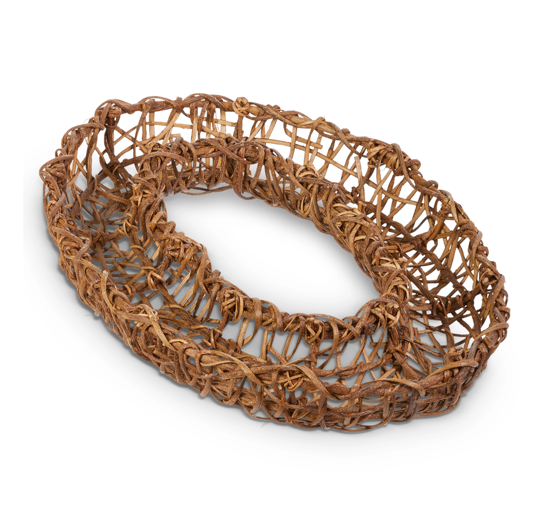 28.5” Oval Wicker Wreath