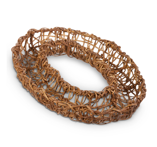 28.5” Oval Wicker Wreath