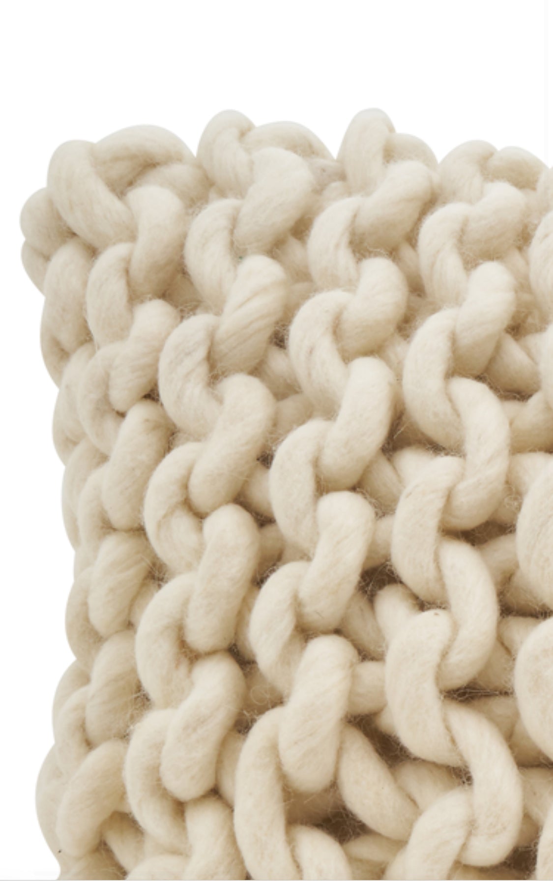 Chunky Knit Pillow