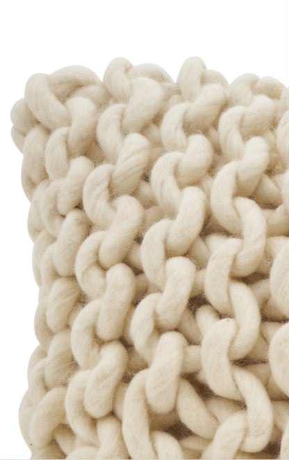 Chunky Knit Pillow