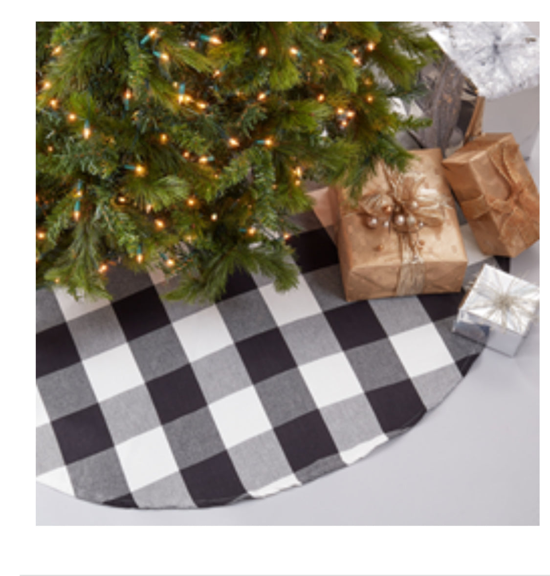 Buffalo Plaid Tree Skirt