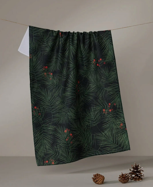 Evergreen Pine Tea Towel
