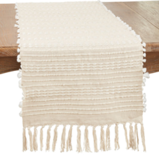 Woven Wonder Stripe Table Runner