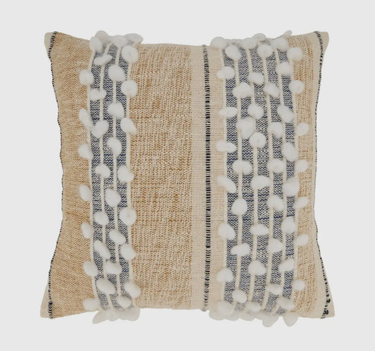 Cozy Weave Stripe Throw Pillow