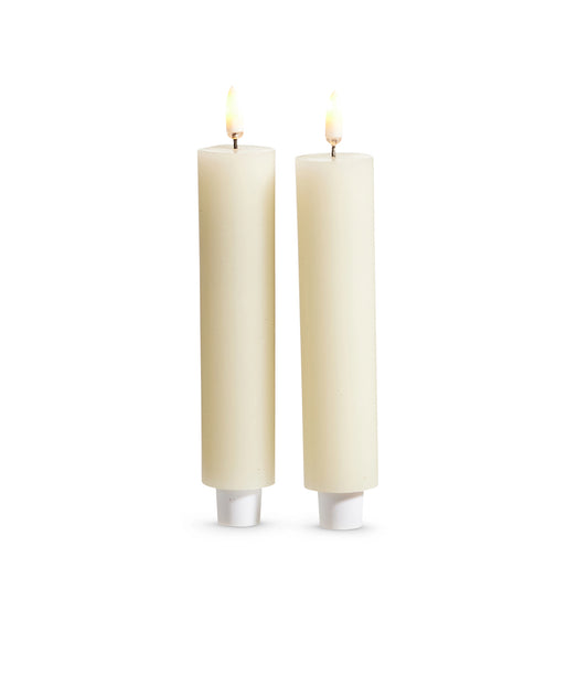 1.25”x4.5” Ivory Taper Candle