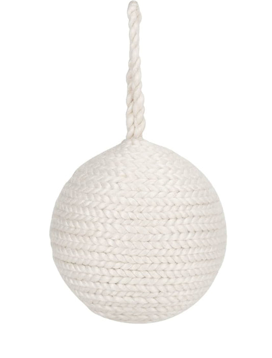 Knit Ball Ornament