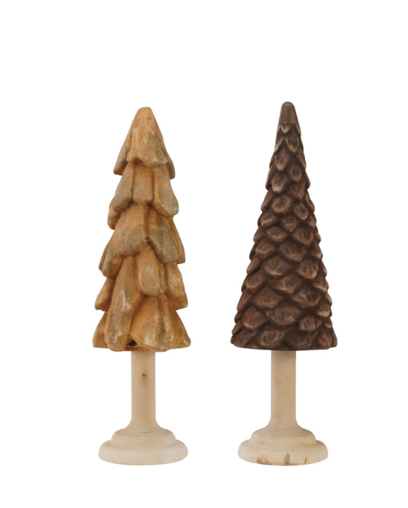 Carved Wood Tree