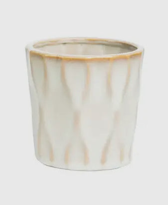 Off-White Wavy Planter-Sm