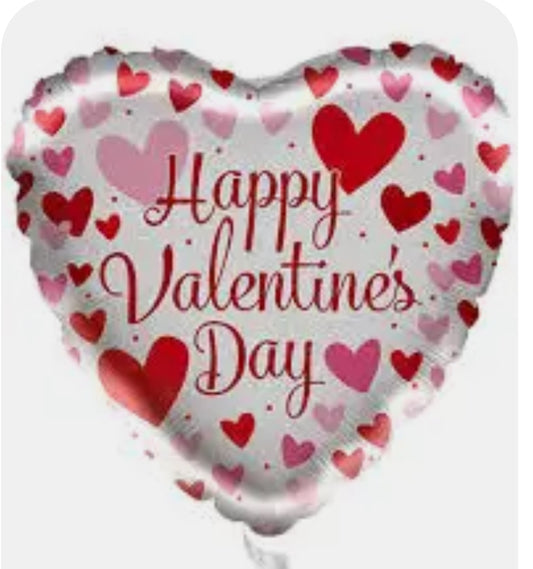 “Happy Valentine’s Day” Mylar Balloon